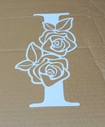 Gelin  Arabası Süsü -I Harfi - 25 cm