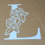 Gelin  Arabası Süsü -L Harfi - 25 cm