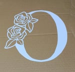 Gelin  Arabası Süsü -O Harfi - 25 cm
