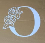 Gelin  Arabası Süsü -O Harfi - 25 cm