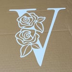 Gelin  Arabası Süsü -V Harfi - 25 cm