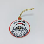 Ho Ho  Ho -Çam Ağacı Süsü 3lü