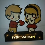 İyiki varsın - Işıklı -Sevgiliye Hediye