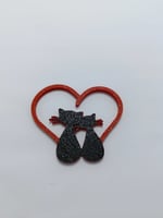 Kalp İçinde Kedi Aşkı  Magnet