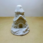 Kar Evi-Işıklı  -Yılbaşı Dekoru