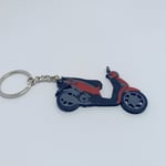 Kırmızı Motorsiklet Anahtarlık