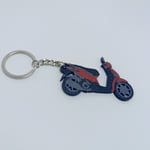 Kırmızı Motorsiklet Anahtarlık