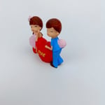 Love Yazılı Sevgili Biblosu 6.5 cm - Teraryum malzemesi