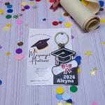 Mezuniyete Özel Hediyelik Anahtarlık-20 li