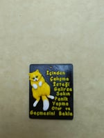 Miskin Kedi - Yazılı  Magnet