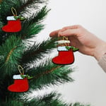 Noel Çorabı-Kokinalı-Çam Ağacı Süsü 3lü