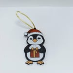 Penguen -  Çam Ağacı Süsü 3LÜ