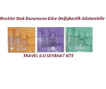 Alsa Travel Seyahat Seti  6'lı AG-2407