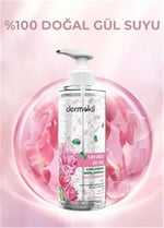 Dermokil Doğal Gül Suyu Yüz Temizleme Jeli 200 ml