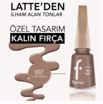 Flormar Latte Oje 007 Velvet Mocha