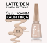 Flormar Latte Oje 010 Toasted Almond