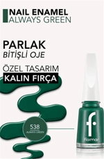 Flormar Oje 538 Always Green