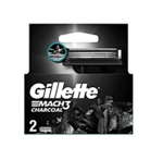 Gillette Mach 3 Charcoal Yedek 2'li
