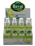 Hayat Limon Kolonyası Spry 150ml