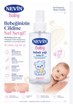 Nevin Baby Yağı 200 Gr 12'Li
