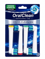 Oral Clean Yedek Başlık Cross*12 No-003