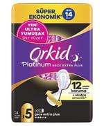 Orkid Ultra Platinum  Gece Extra Plus  14'LÜ 5 Numara