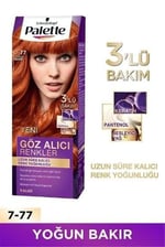 Palette Icc Saç Boyası Yoğun Bakır 7-77