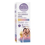 Sesu Tüy Dökücü Krem Kızlara Özel 100ml