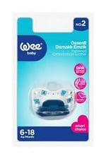 Wee Baby 834 Desenli Damaklı Emzik No:2