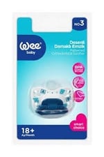 Wee Baby 835 Desenli Damaklı Emzik No:3