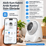 Catlink Scooper Pro-X Luxury Yapay Zeka Destekli Otomatik Akıllı Kedi Tuvaleti