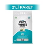 Cat's White Sabunlu Kedi Kumu 10 lt 2 Adet