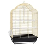 EuroGold Oval Çatılı Pirinç Kuş Kafesi 34,5 x 28 x 54,5 cm