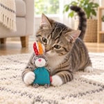 GiGwi Catnip Hazneli Tavşan Kedi Oyuncağı 15,5 cm