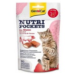 GimCat Nutripockets Biftekli ve Maltlı Kedi Ödül Maması 60 gr