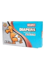 Hushpet Minik Irklar için Köpek Bezi S 4-7 kg 12'li