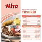 Mito Tavuklu Yetişkin Kuru Kedi Maması 15+1 kg