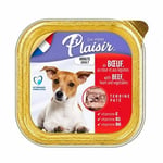 Plaisir Biftekli ve Sebzeli Yetişkin Köpek Ezme Konservesi 150 gr