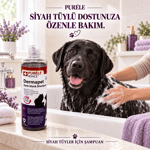 Purele Dermapet Siyah Kedi ve Köpek Şampuanı 450 ml