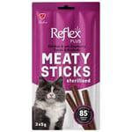 Reflex Plus Tavuk ve Kızılcıklı Kısırlaştırılmış Kedi Ödül Çubuğu 15 gr 3'lü