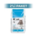 RoCat Kokusuz Bentonit Kedi Kumu 10 lt 2 Adet