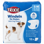 Trixie Erkek Köpekler İçin Tek Kullanımlık Köpek Bezi S-M 30-46 cm 12'li
