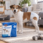 Trixie Erkek Köpekler İçin Tek Kullanımlık Köpek Bezi S-M 30-46 cm 12'li