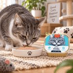 Wanpy Ton Balıklı ve Morina Balıklı Kedi Ezme Konservesi 40 gr
