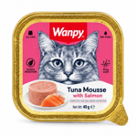 Wanpy Ton Balıklı ve Somonlu Kedi Ezme Yaş Maması 40 gr