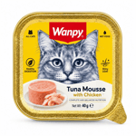 Wanpy Ton Balıklı ve Tavuklu Kedi Ezme Yaş Maması 40 gr