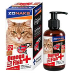 Zonax Cat Balık Yağı Kedi Omega 3 ve 6 Besin Takviyesi 100 ml