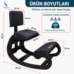 ERGONOMİK DURUŞ SANDELYESİ