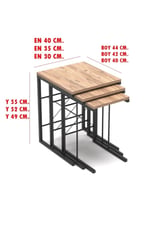 3 Lü Zigon Sehpa 3001