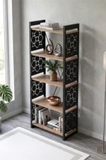 5 KATLI ENDÜSTRİYEL KİTAPLIK, ÇİÇEKLİK, ÇOK AMAÇLI RAF 2800